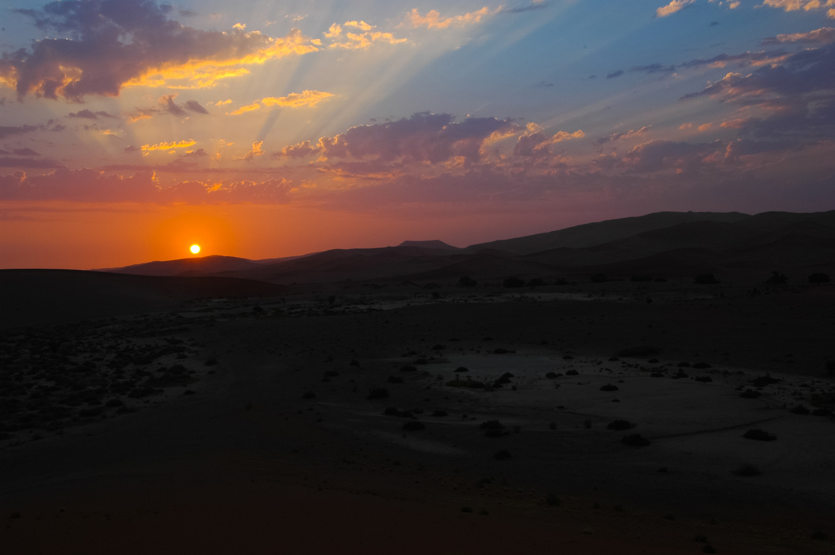 Namib Sun Set