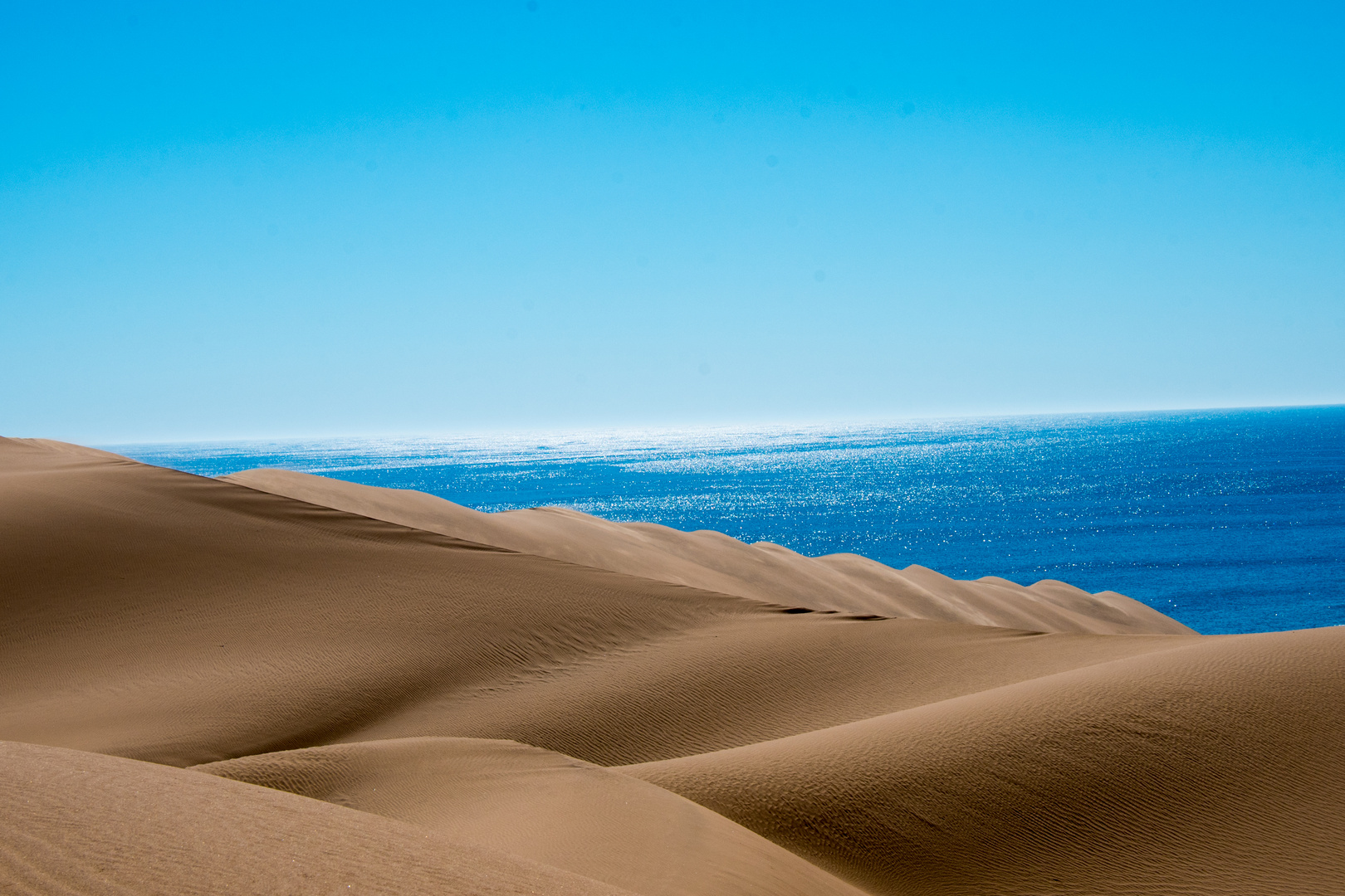 Namib Wüste und Meer