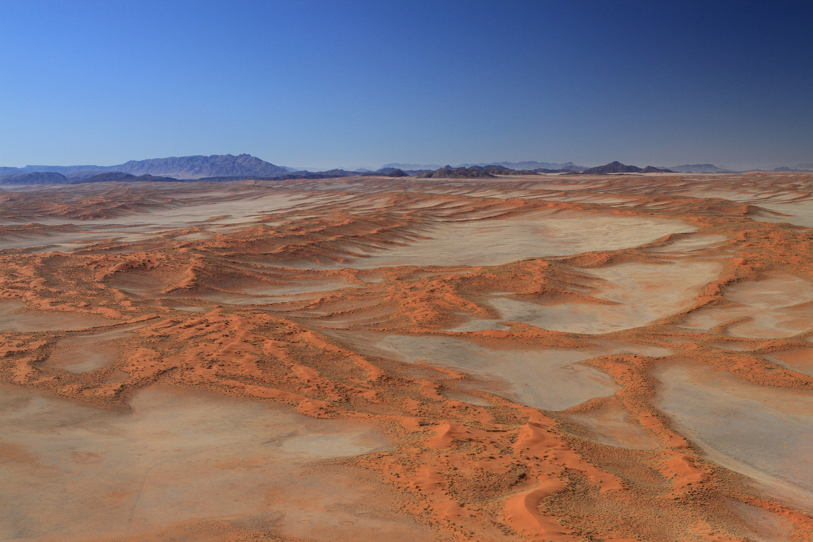 Namib-Wüste von oben