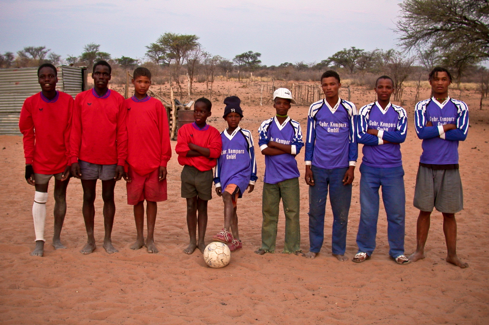 Namibia 2007 - Fußballteams