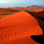 Namibia 2010: Die lange Düne im Abendlicht