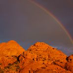 Namibia 2012 – Das grosse Glück mit dem Regenbogen über den Spitzkoppen