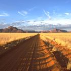 Namibia - Abendstimmung am Rande der Namib