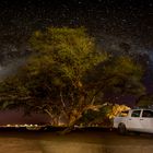 Namibia Camping bei Nacht
