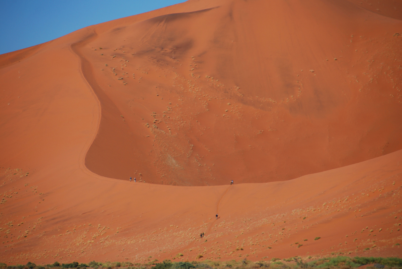 Namibia - Deserto Non sarà facile raggiungere la vetta