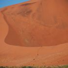 Namibia - Deserto Non sarà facile raggiungere la vetta