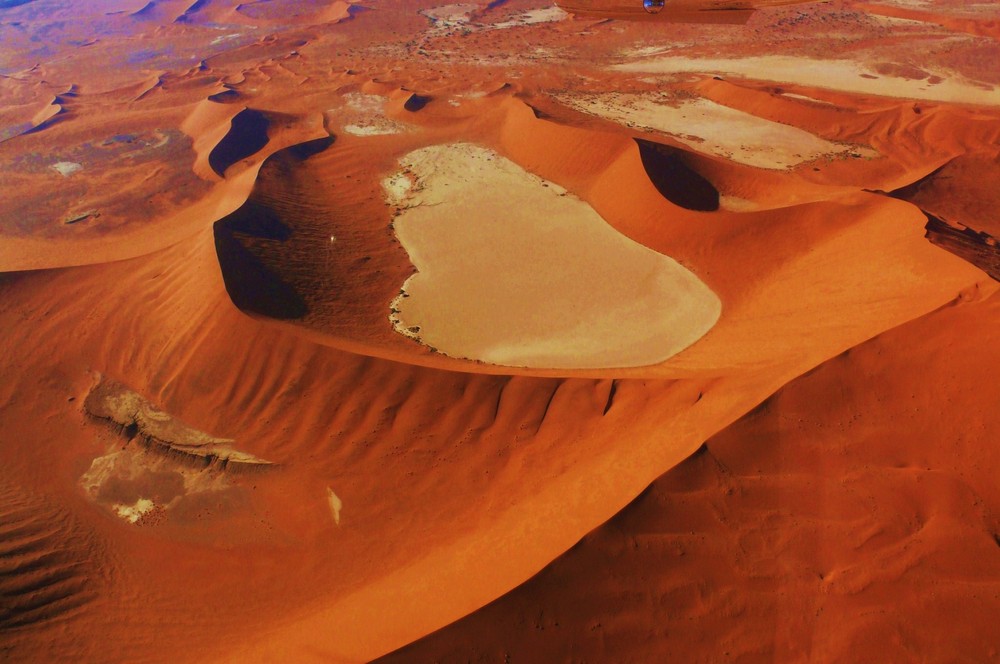 Namibia - Die Dünen von Sossusvlei aus der Luft