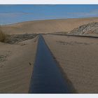 Namibia-Gleise in der Dünenlandschaft bei Kolmanskop