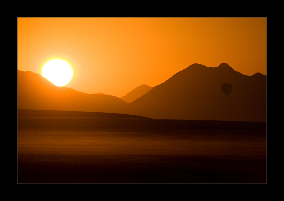 Namibia II - Ballooning in der Namib