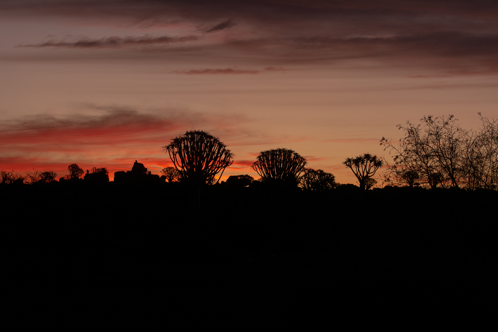 Namibia Sonnenuntergang