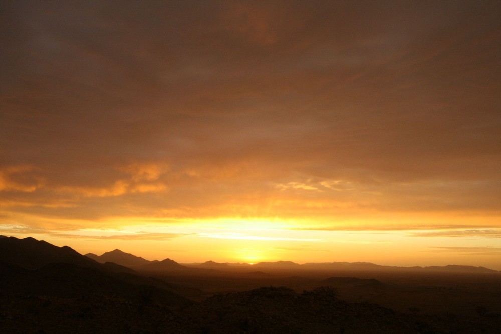 Namibia - Spreetshoogte Pass im Abendlicht 1