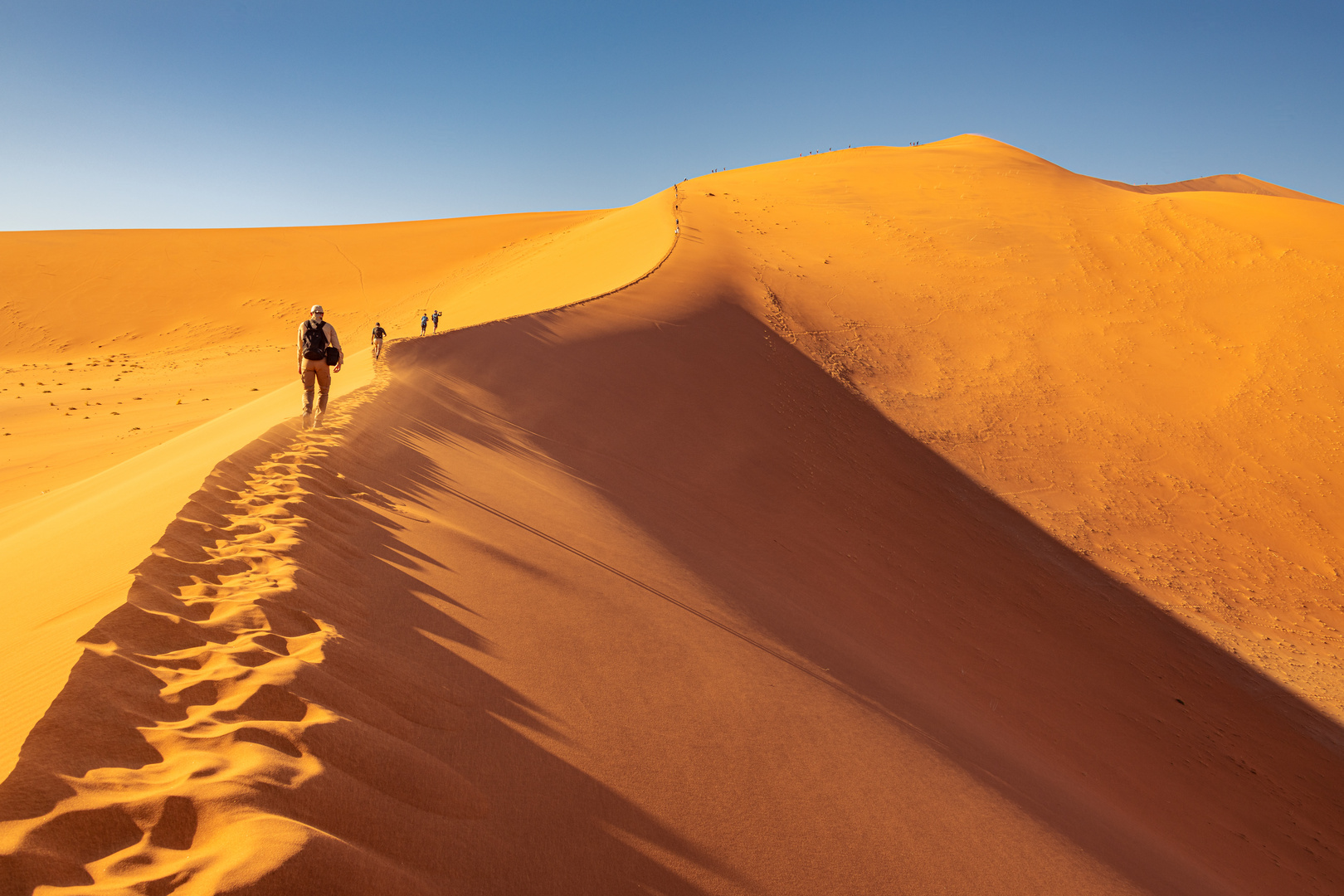 Namibia - Wandern auf die Düne Big Daddy