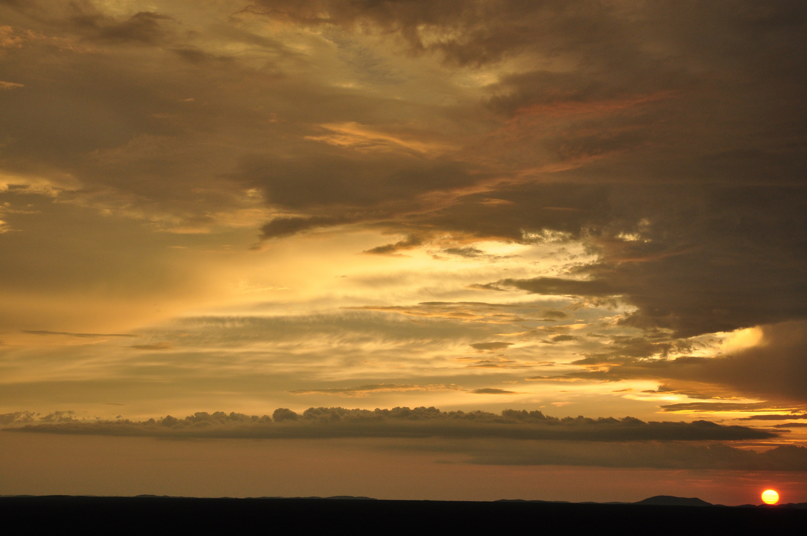 Namibian sunset