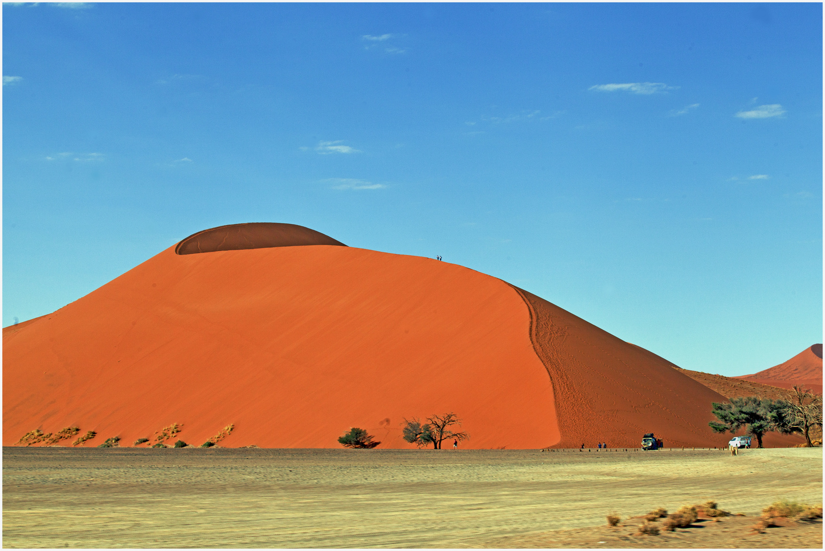 Namibia,Sossusvlei, - " Aufstieg in den Himmel ... "