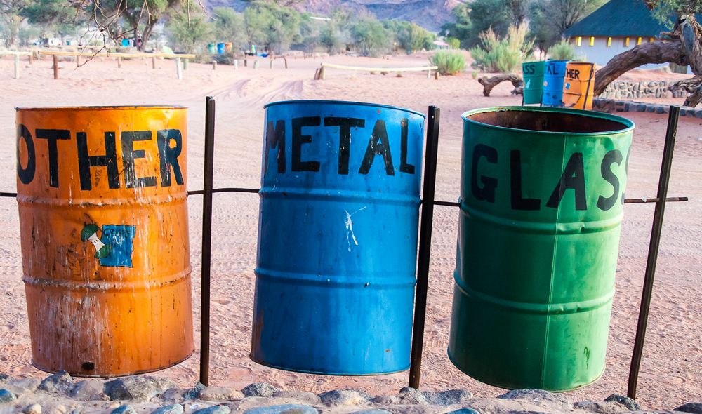 Namibische Mülltrennung