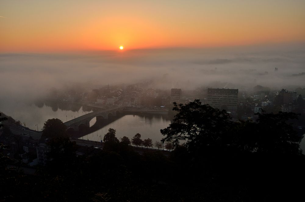 Namur a dur de sortir de l'édredon