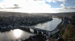 Namur - La Citadelle -  View on River Meuse and Pont de Jambes - 11