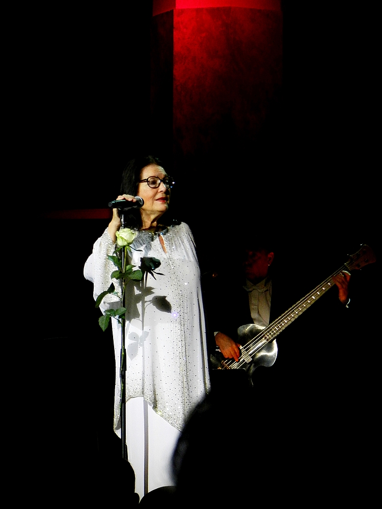 Nana Mouskouri , im den Wiener Konzerthaus 07. Okt. 2014