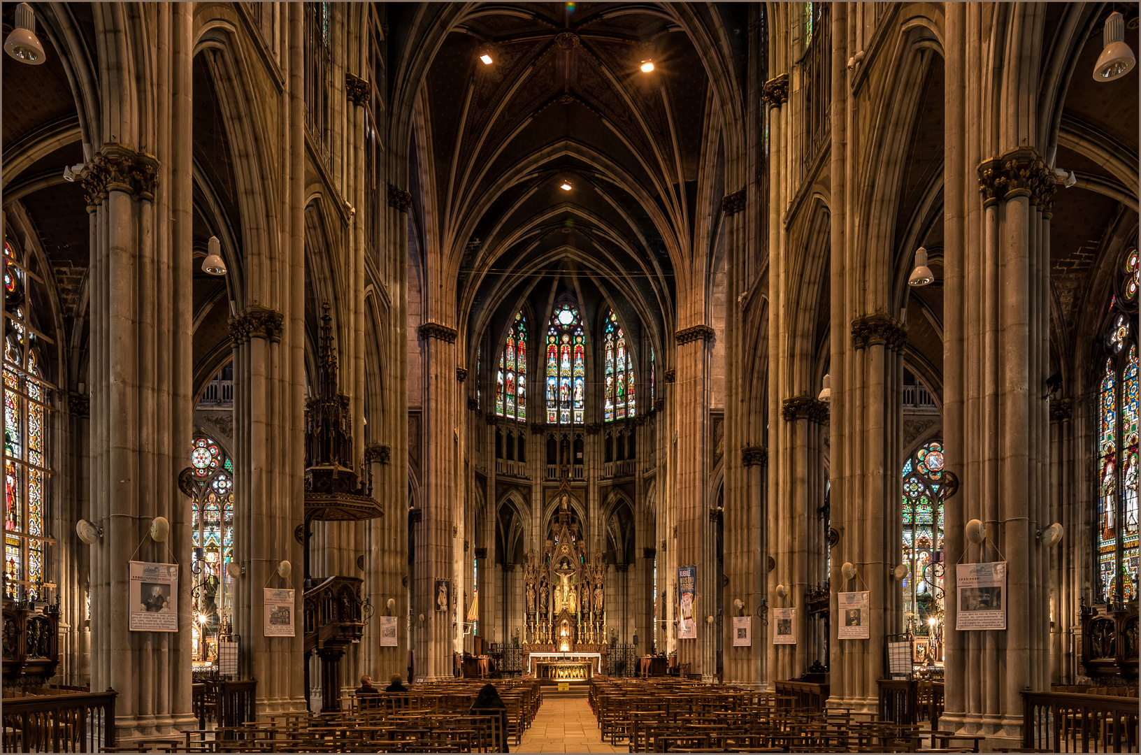 NANCYDIE BASILIKA ST. EPVRE. Foto & Bild frankreich, innenaufnahme