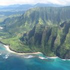 Napali Coast aus der Luft