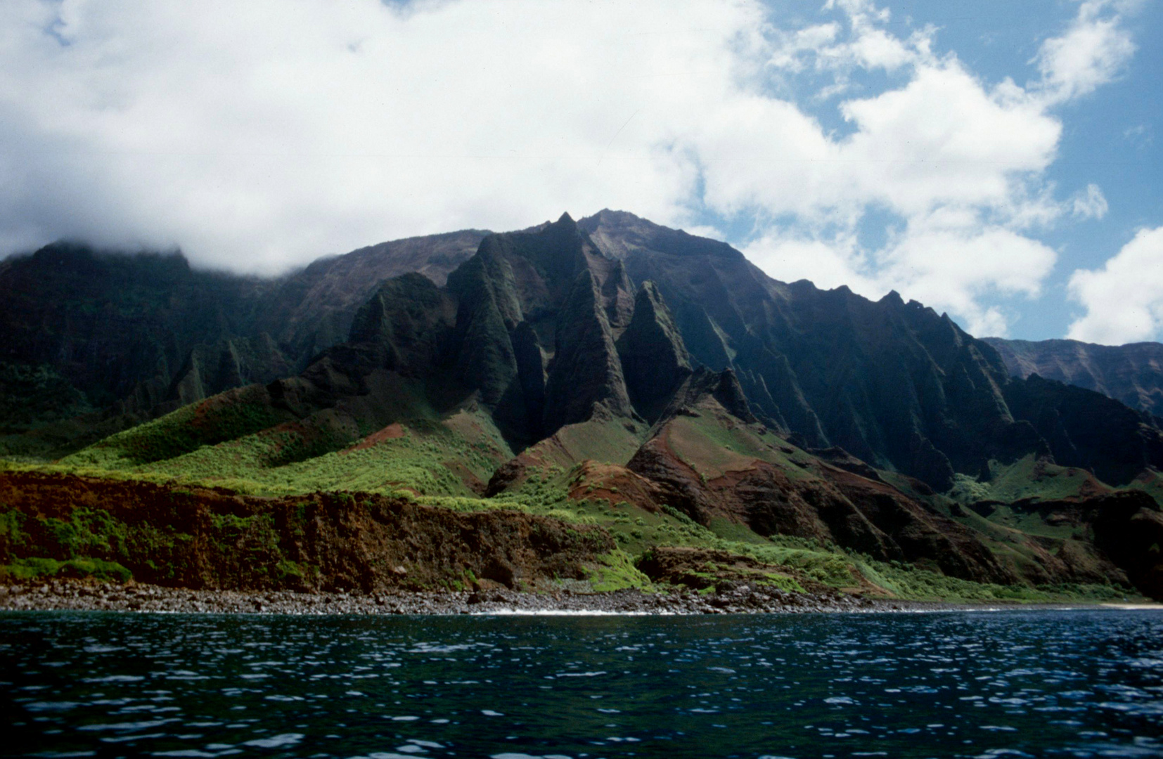 Napali Coast Boat Ride, Kauai - 1987