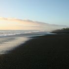 Napier Beach; in der Abendsonne