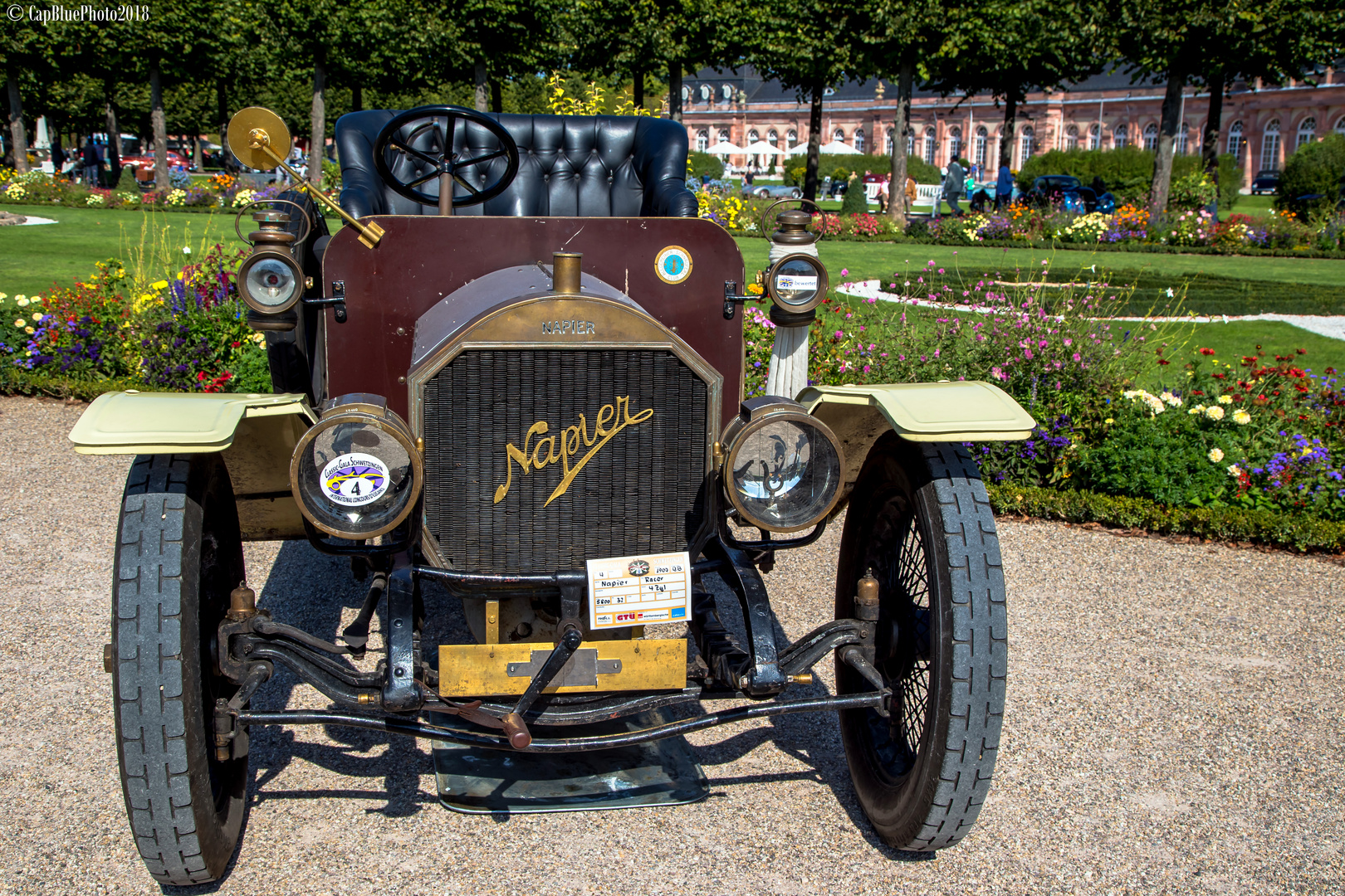 Napier Grand Prix GB 1907 bei Classic Cars 2018 Schwetzingen