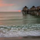 Naples Pier at sunset (USA)