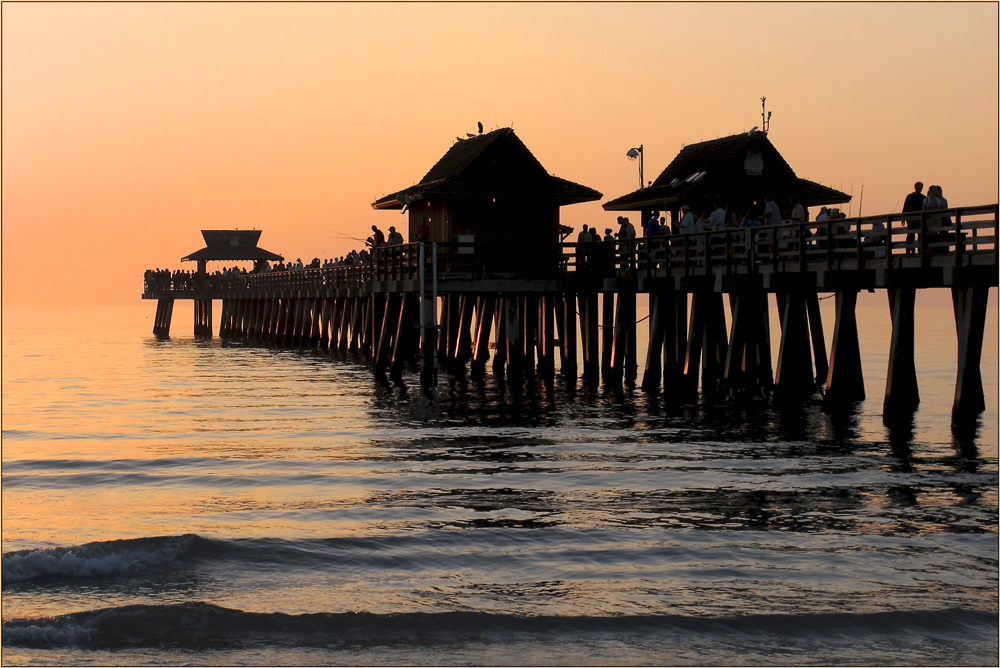 Naples Pier - Sunset