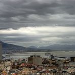 Naples, rainy day