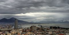 Naples, rainy day