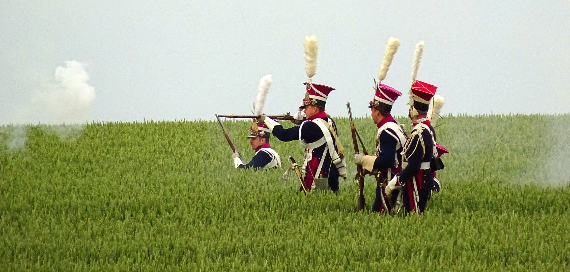 Napoleon versucht, zu gewinnen - Waterlooo 2015