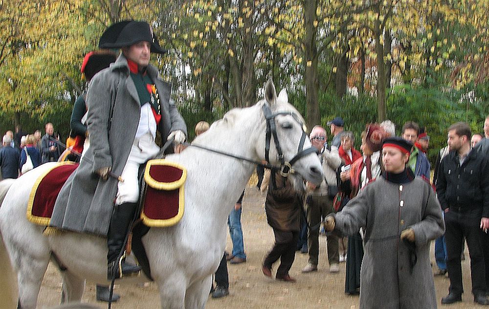 Napoleon vor dem Brandenburger Tor