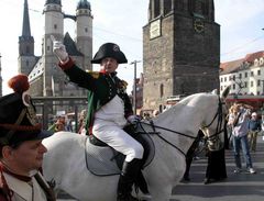 Napoleon wieder in Halle/S