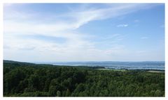 Napoleonturm VII, Sicht auf Untersee mit Reichenau