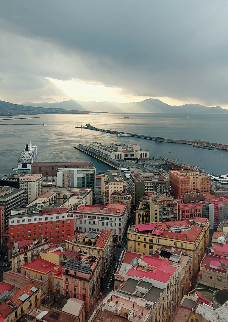 Napoles, a vista de pájaro