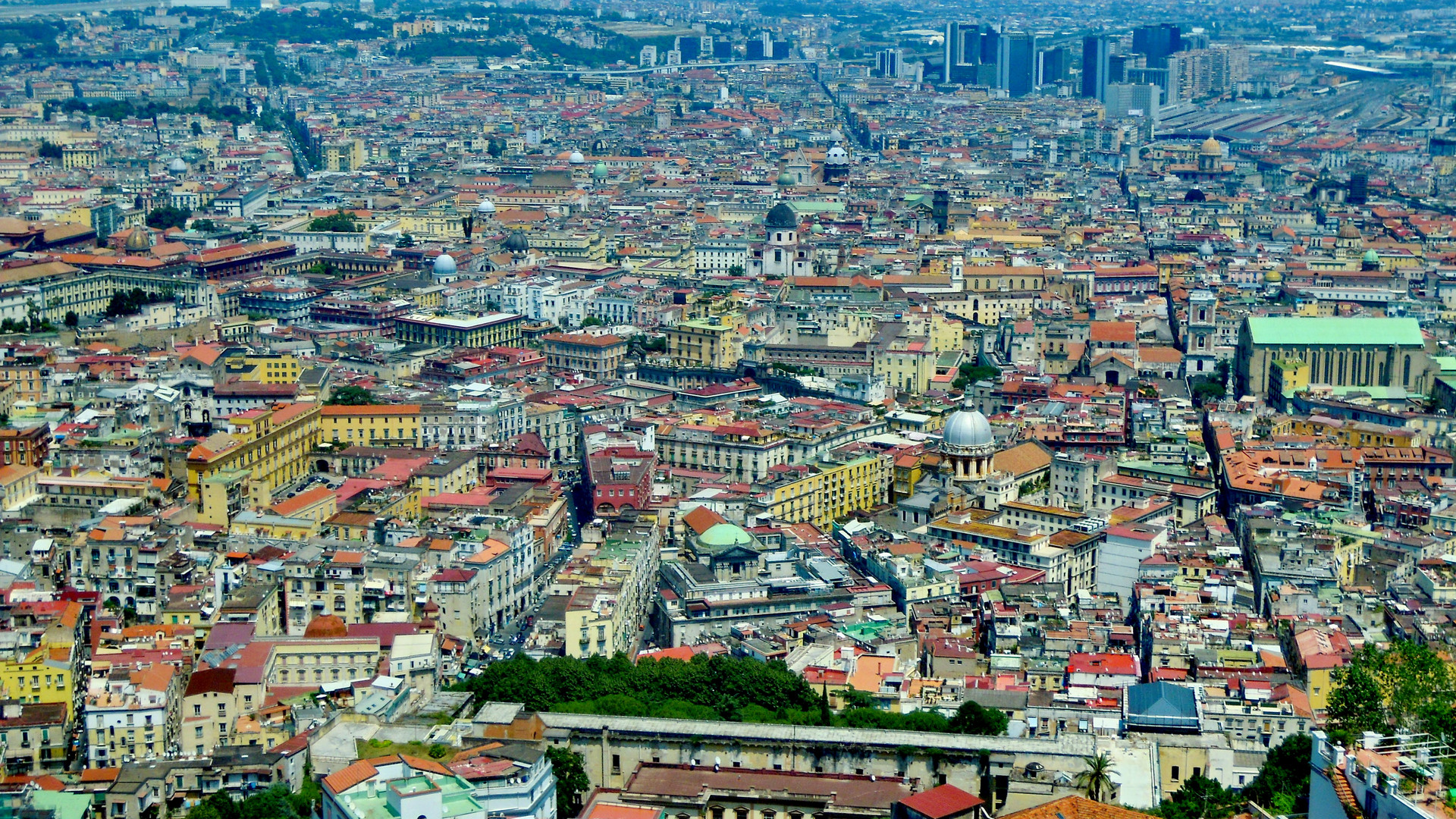 Napoli: Blick vom Castel Sant'Elmo
