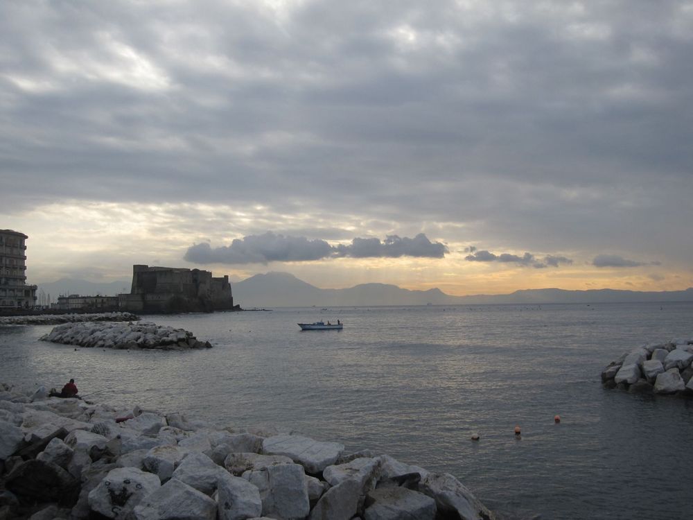 Napoli - I colori di una mattina fredda di dicembre