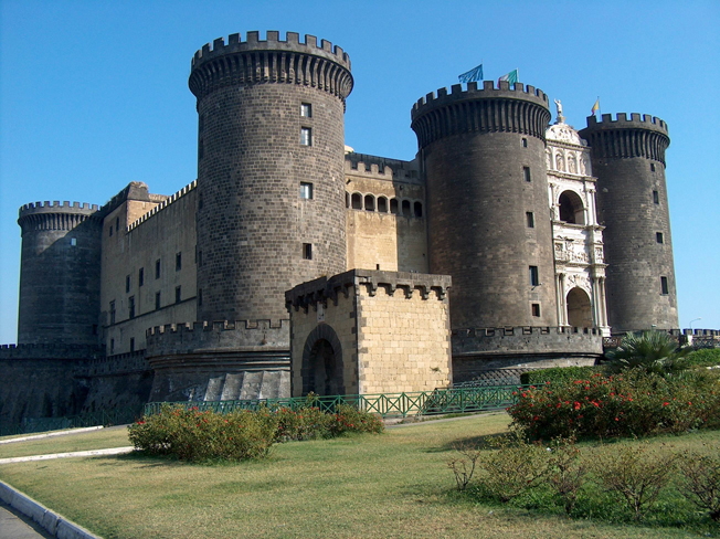 Napoli, "il Maschio Angioino"