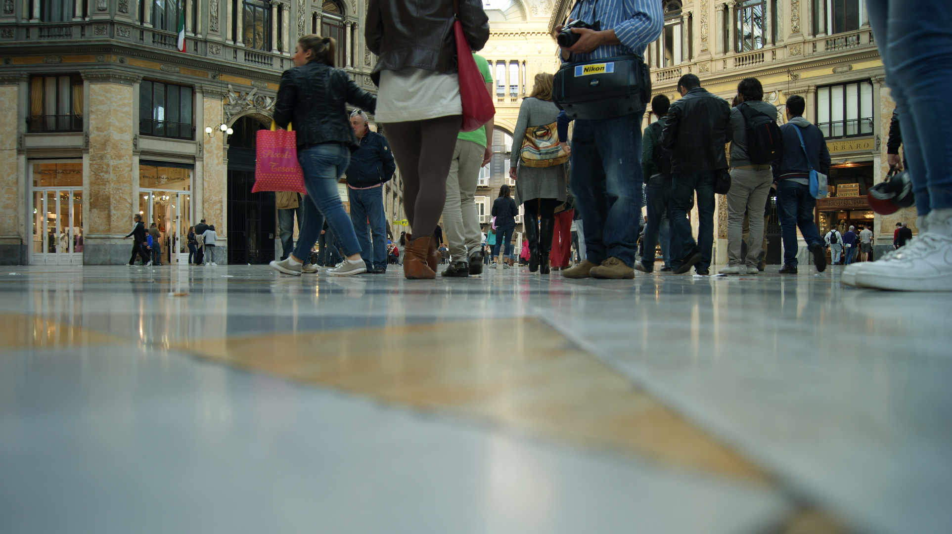 Napoli, in movimento.