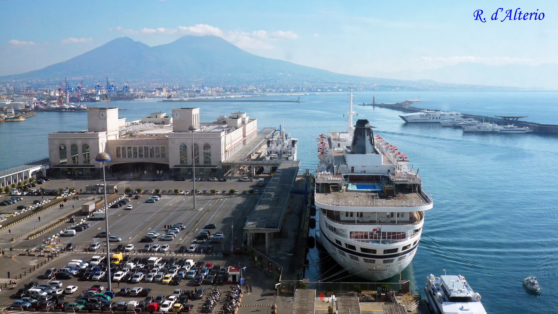 Napoli La Stazione Marittima Foto Immagini la mia città, napoli