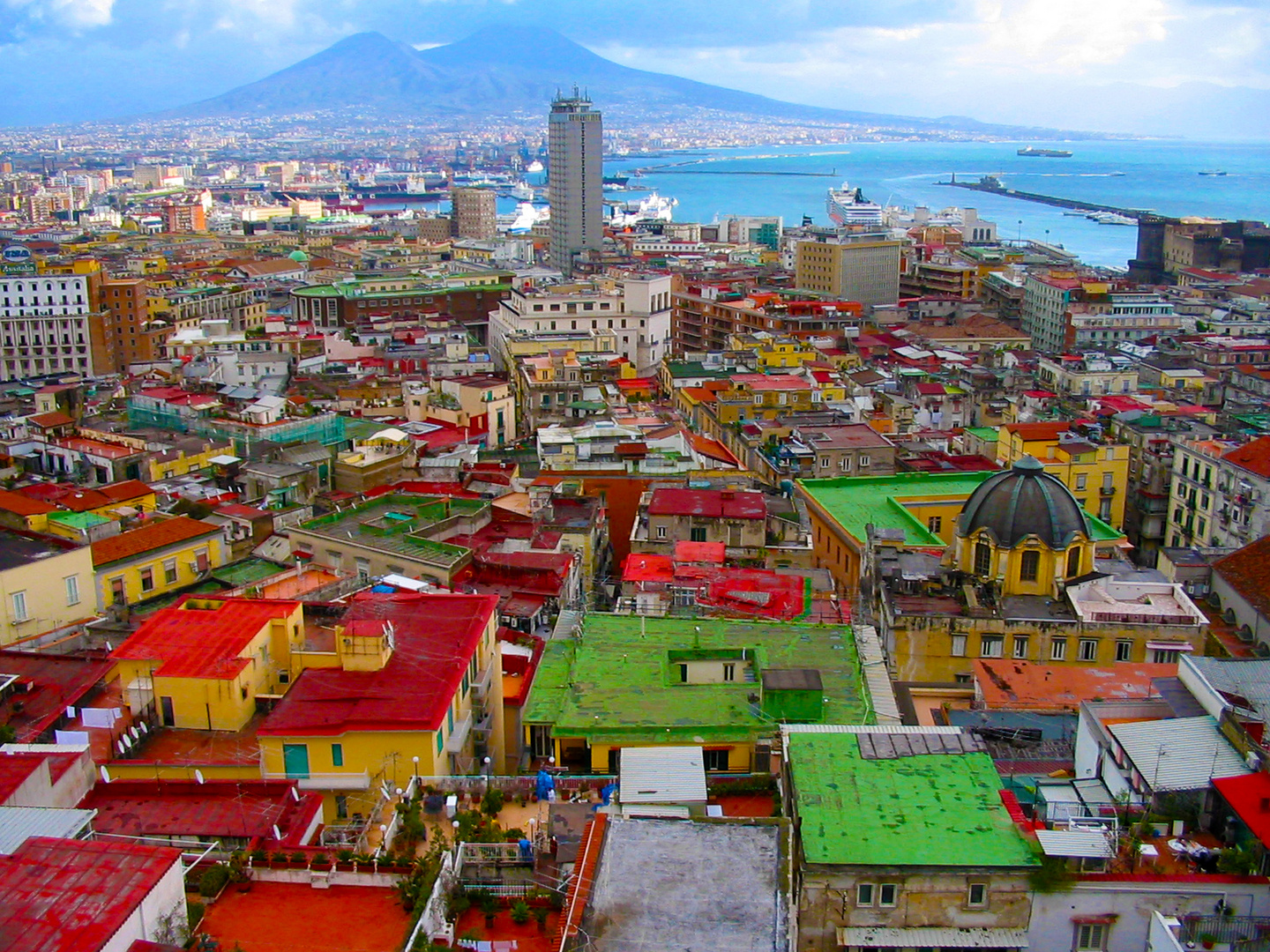 Napoli vista dall'alto