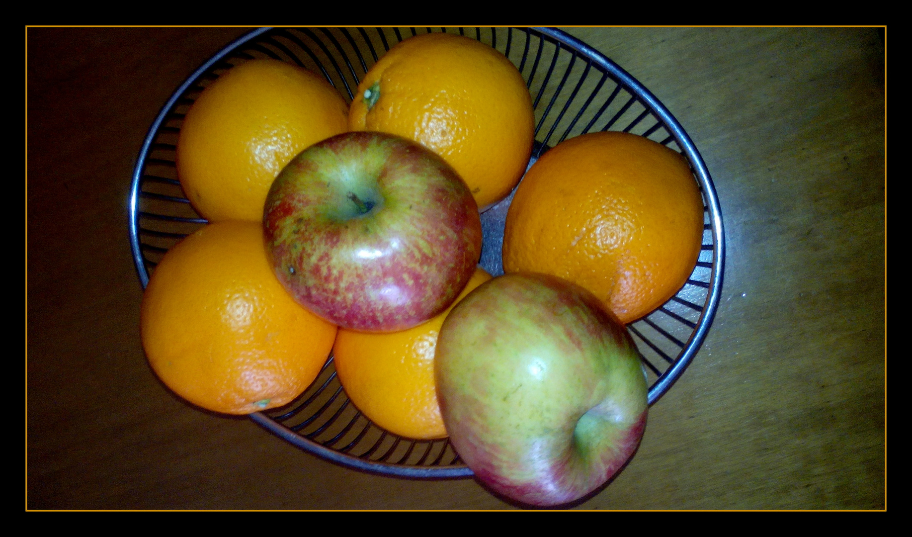 Naranjas y manzanas