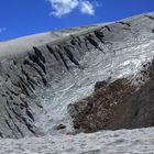 Narben im Gletscher