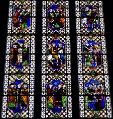 Narbonne - Kirchenfenster Detail 4