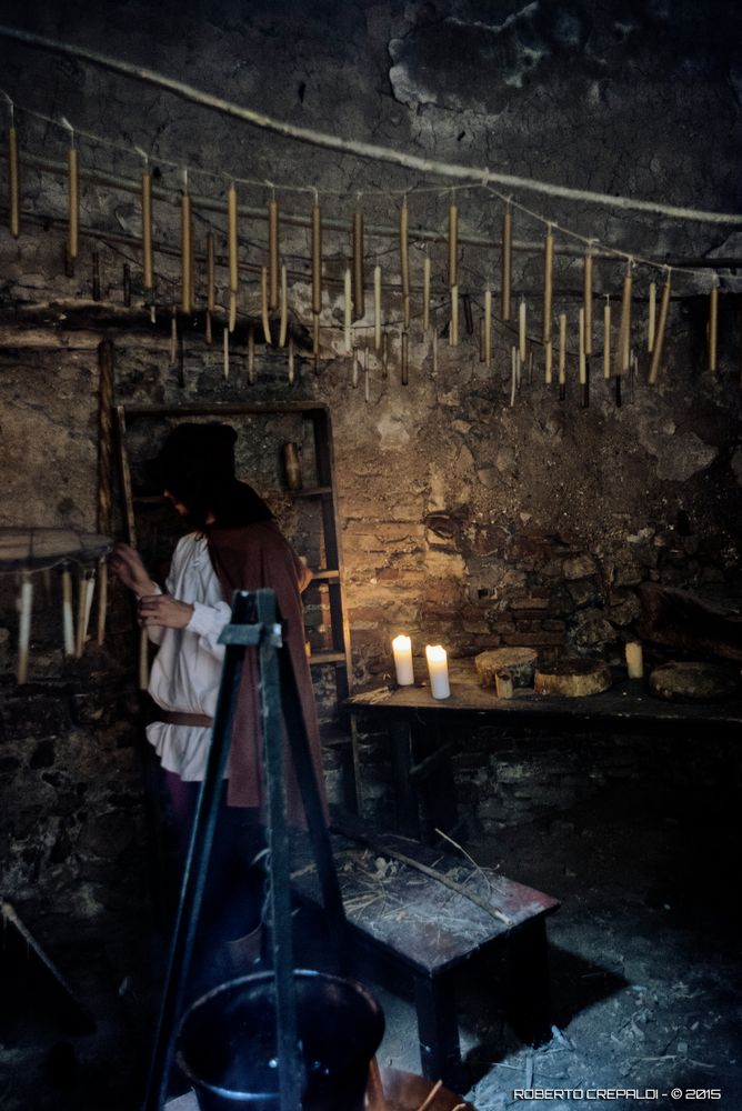 Narni, la bottega del candelaro