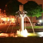 Narrenbrunnen mit Blick auf der Markt