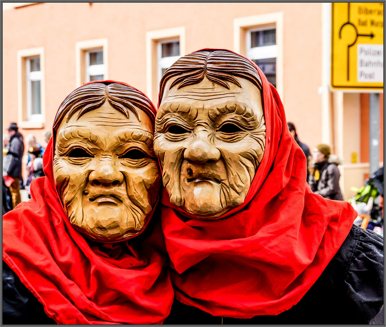 Narrensprung in Leutkirch / Allgäu