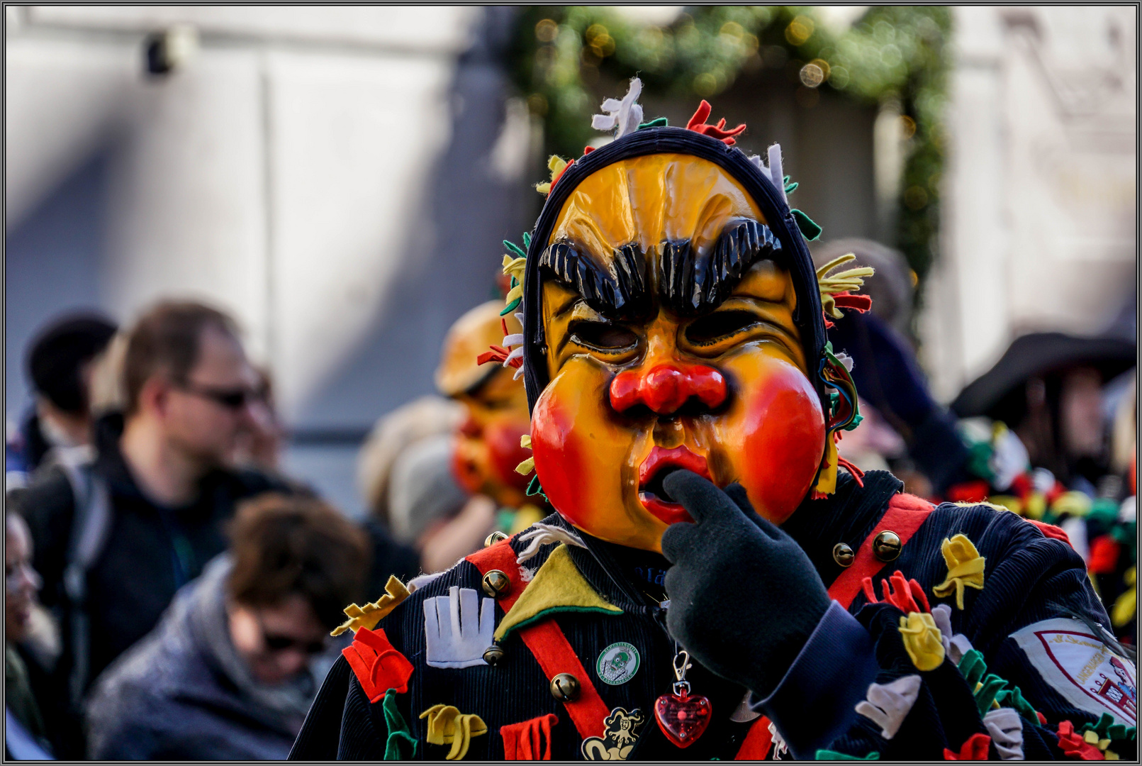 Narrensprung in Wangen / Allgäu