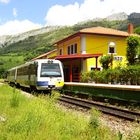 Narrow gauge railway up to Collanzo; Asturias - Northern Spain.